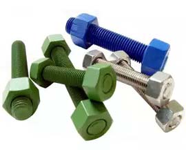 ASTM A307 Grade A Teflon Bolts
