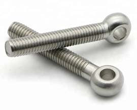 Commercially Pure Titanium Eye Bolts