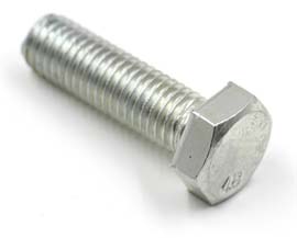 CP Titanium Alloy Heavy Hex Bolts