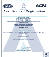 ISO Certificate