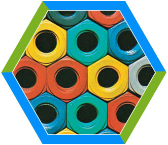 A320-L7 PTFE Coated Hex Bolts