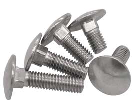 Stainless Steel Carriage Bolts and Nuts