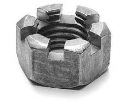 Slotted Hex Nuts