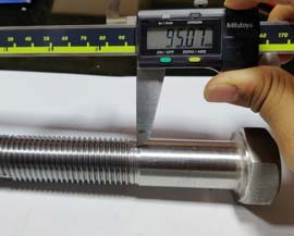 Super Duplex Hex Bolts