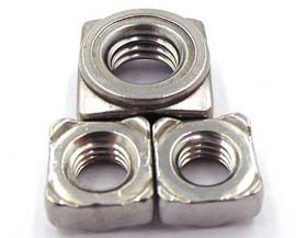 AISI 410 Stainless Steel Square Weld Nut