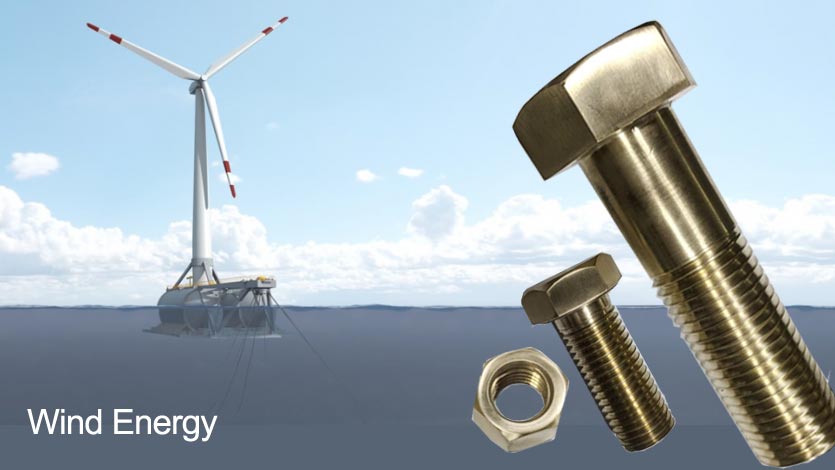 Which bolts are suitable for wind turbines?